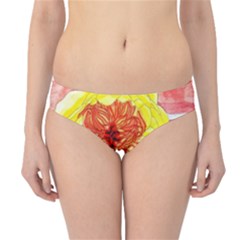 Reid Hall Rose Watercolor Hipster Bikini Bottoms by okhismakingart