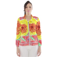 Reid Hall Rose Watercolor Women s Windbreaker by okhismakingart