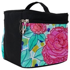 Roses And Movie Theater Carpet Make Up Travel Bag (big) by okhismakingart