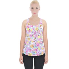 Candy Hearts (sweet Hearts-inspired) Piece Up Tank Top by okhismakingart