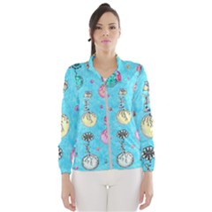 Flower Orbs  Women s Windbreaker by okhismakingart