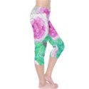 Roses with Gray Skies Capri Leggings  View4