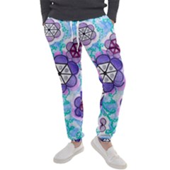 Hexagonal Flowers Men s Jogger Sweatpants