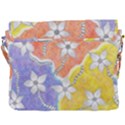 Tricolor Garden  Buckle Messenger Bag View3