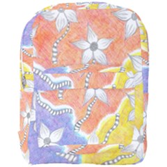 Tricolor Garden  Full Print Backpack by okhismakingart