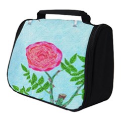 Roses And Seagulls Full Print Travel Pouch (small) by okhismakingart