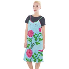 Roses And Seagulls Camis Fishtail Dress by okhismakingart