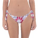 Flaming Sun Abstract Reversible Bikini Bottom View1