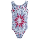 Flaming Sun Abstract Kids  Cut-Out Back One Piece Swimsuit View1