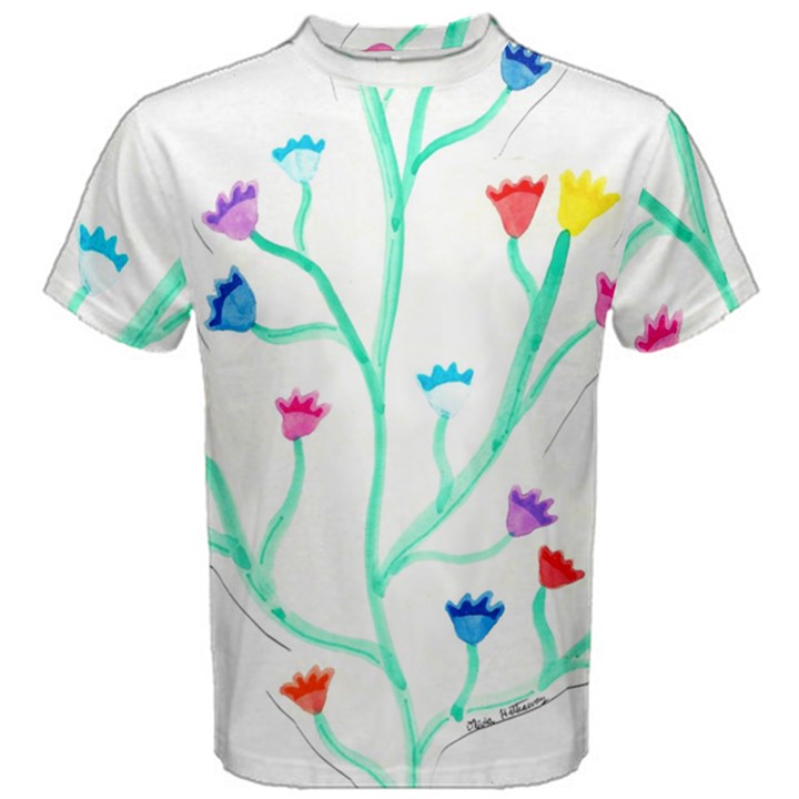 Cheerio Box Vine  Men s Cotton Tee