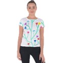 Cheerio Box Vine  Short Sleeve Sports Top  View1