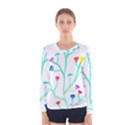 Cheerio Box Vine  Women s Long Sleeve Tee View1