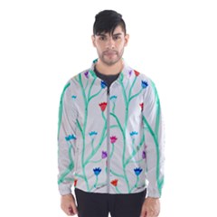 Cheerio Box Vine  Men s Windbreaker by okhismakingart