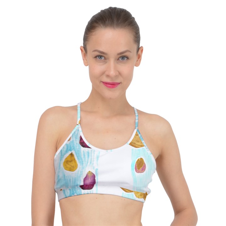 Rose Petal Shower Basic Training Sports Bra