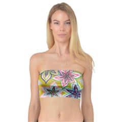 Bubble Flowers Bandeau Top by okhismakingart