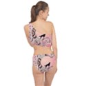 Wonderful Mandala Moon With Wolf Spliced Up Two Piece Swimsuit View2