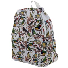 Vintage Birds Top Flap Backpack