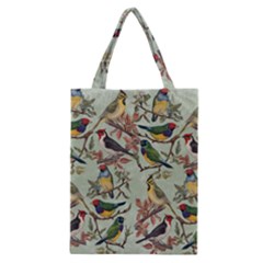 Vintage Birds Classic Tote Bag by Valentinaart