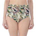 Vintage Birds Classic High-Waist Bikini Bottoms View1