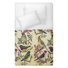 Vintage Birds Duvet Cover (single Size) by Valentinaart