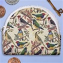 Vintage Birds Horseshoe Style Canvas Pouch View1