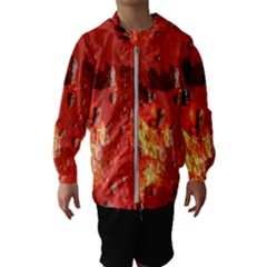 Golden Nebula Kids  Hooded Windbreaker