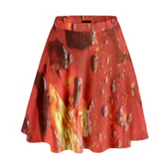 Golden Nebula High Waist Skirt by WILLBIRDWELL