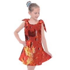 Golden Nebula Kids  Tie Up Tunic Dress by WILLBIRDWELL