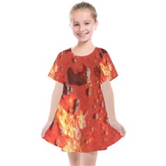 Golden Nebula Kids  Smock Dress