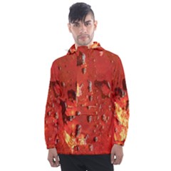 Golden Nebula Men s Front Pocket Pullover Windbreaker