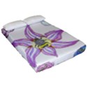 Flower and Insects Fitted Sheet (California King Size) View2