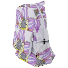 Flower And Insects Travelers  Backpack by okhismakingart