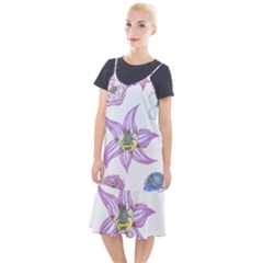 Flower And Insects Camis Fishtail Dress by okhismakingart