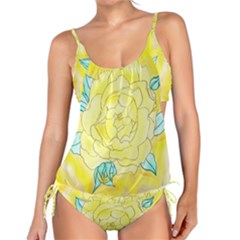 Neutral Rose Watercolor Tankini Set by okhismakingart