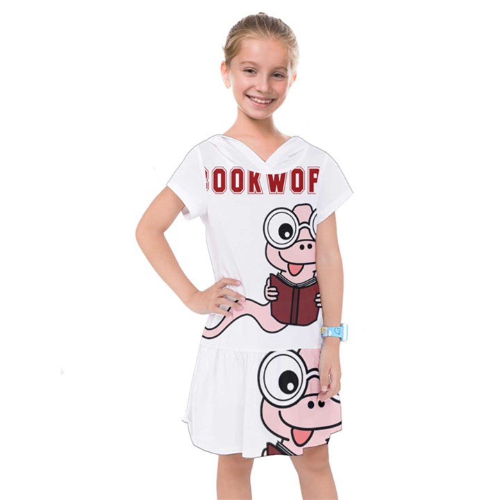 Literal Bookworm Kids  Drop Waist Dress