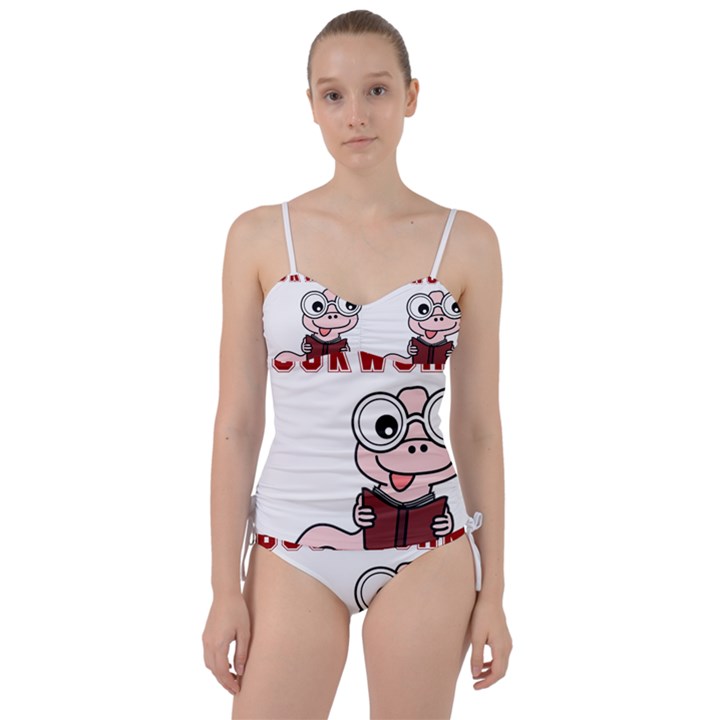 Literal Bookworm Sweetheart Tankini Set