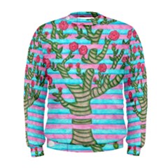 Notebook Flower Tree Men s Sweatshirt by okhismakingart