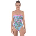 Notebook Flower Tree Tie Back One Piece Swimsuit View1