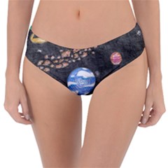 Space Reversible Classic Bikini Bottoms by okhismakingart