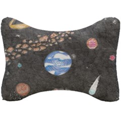 Space Seat Head Rest Cushion by okhismakingart