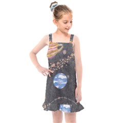 Space Kids  Overall Dress by okhismakingart