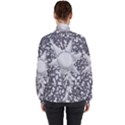 Geometric Flower and Vines 01 Women s High Neck Windbreaker View2