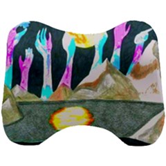 Angel s City Scanned Version Head Support Cushion by okhismakingart