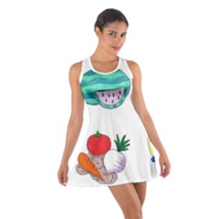 Fruits Veggies Cotton Racerback Dress by okhismakingart