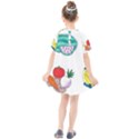 Fruits Veggies Kids  Smock Dress View2