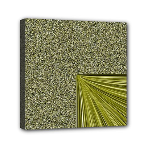 Electric Field Art I Mini Canvas 6  X 6  (stretched) by okhismakingart