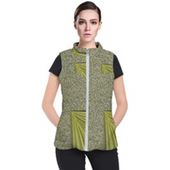 Electric Field Art I Women s Puffer Vest by okhismakingart