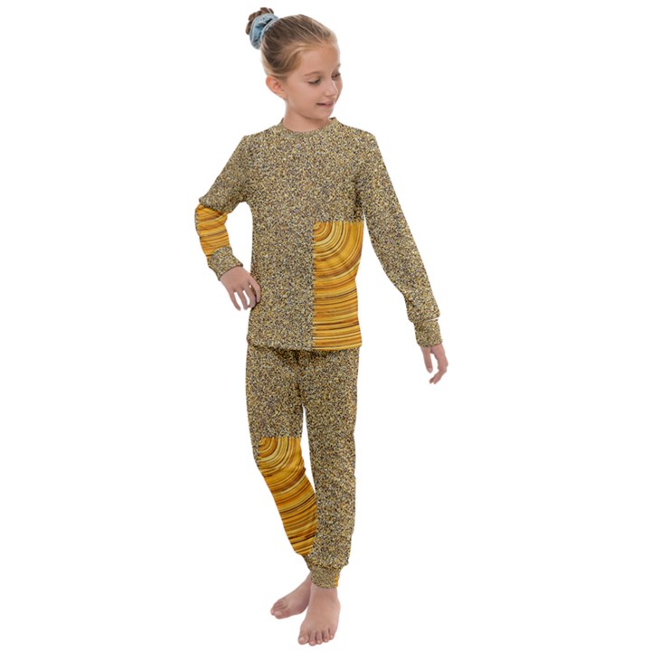 Electric Field Art II Kids  Long Sleeve Set 