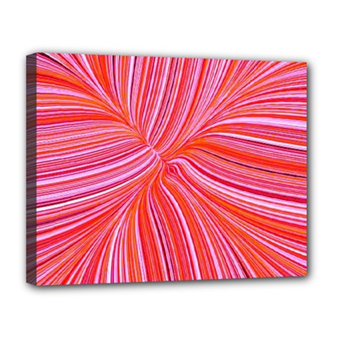 Electric Field Art Iii Canvas 14  X 11  (stretched) by okhismakingart