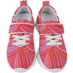 Electric Field Art Iii Kids  Velcro Strap Shoes